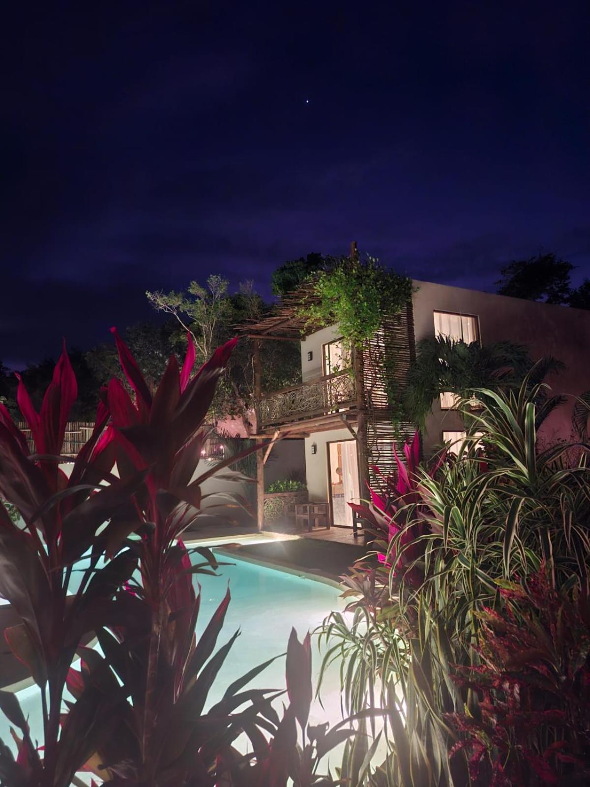 Villa Ahal, Chemuyil Exteriör bild